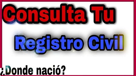 Qu Es Un Oficial Del Registro Civil Eregistro Civil