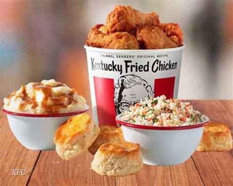 What is the Kentucky Fried Chicken Menu in the USA? | KFC Menu