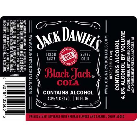 Jack Daniel's Black Jack Cola – CraftShack - Buy craft beer online.