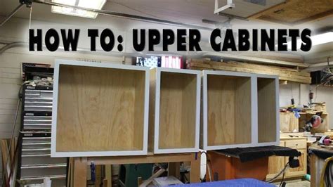 How To Build Upper Kitchen Cabinet Carcasses Diy Youtube Building Kitchen Cabinets Upper