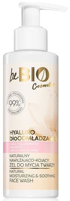 Почистващ гел за лице BeBio Hyaluro Bio Rejuvenation 40 Makeup bg