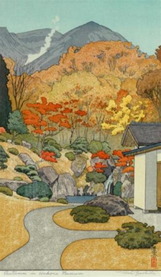 Toshi Yoshida Autumn In The Hakone Museum Mutualart