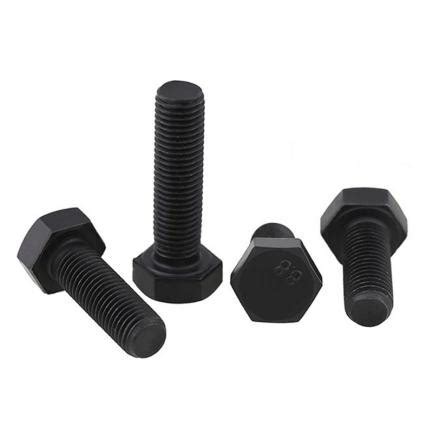 China Asme B Unf Fine Thread Hex Bolt Grade Black Oxide