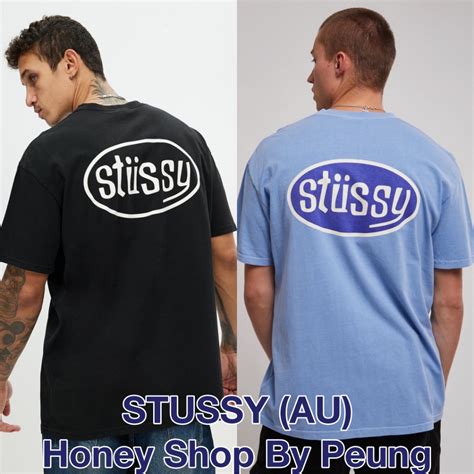 เก็บโค้ดลด 30 ของแท้ พร้อมส่งในไทย Stussy Au Pitstop Heavyweight T