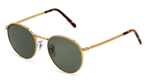 Ray Ban RB 3637 NEW ROUND w kolorze złoty g15 pełny kolor Fielmann