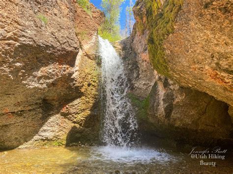 Grotto Falls Utah Hiking Beauty