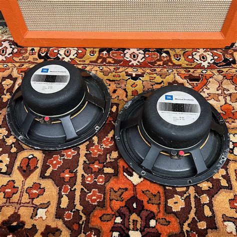 Pair 2x Vintage Jbl K120 K120 8 Usa 8ohm 12 Speaker Drivers Reverb