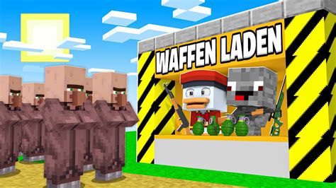 WIR ERÖFFNEN WAFFEN LADEN in Minecraft YouTube