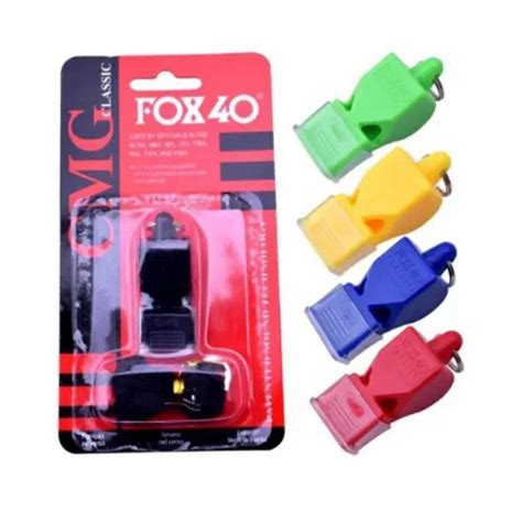 Jual Peluit Fox 40 Classic Whistle Peluit Olahraga Pluit Wasit Parkir Pramuka Outdoor Shopee