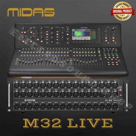 Jual MIXER DIGITAL MIDAS M32 LIVE M 32 LIVE Midas Original Shopee