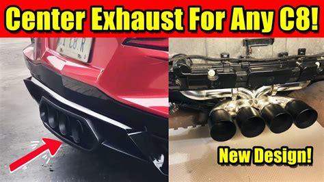 Z06 Center Exhaust For Any C8 Corvette Best Exhaust For The Stingray