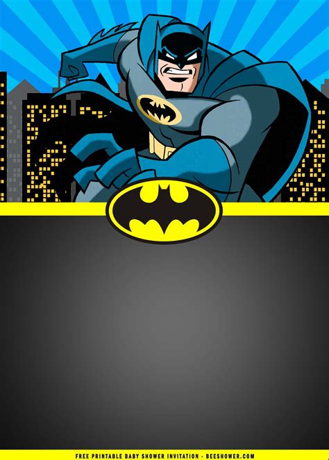 Batman Printable Birthday Card