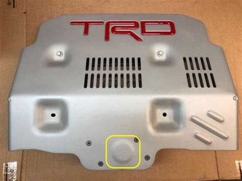 Trd Pro Skid Plate Jack Point Toyota 4runner Forum Largest 4runner