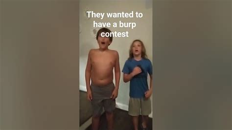 Burp Contest Burps Youtube