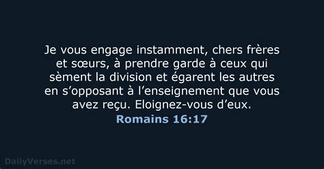 Avril Verset Biblique Du Jour Bds Romains