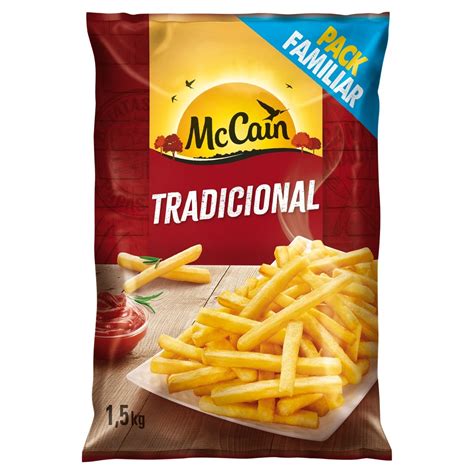 Batata Pr Frita Tradicional Congelada Mccain Pacote Kg Tamanho