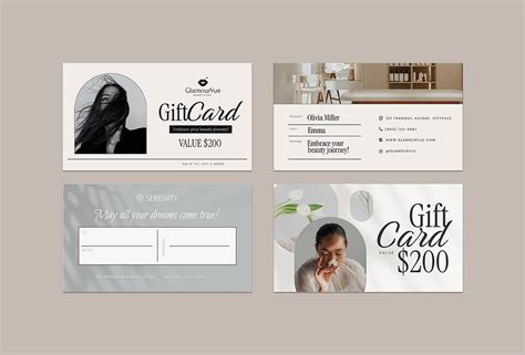 Beauty and Spa Gift Cards | Renderforest