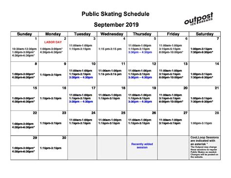 Public Skate - Outpost Ice Arenas™