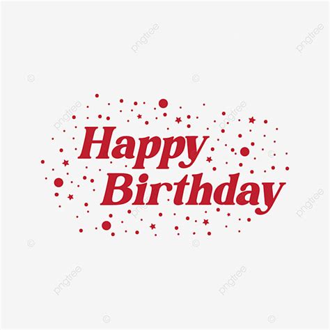 Happy Birthday Typography Vector Hd Png Images Happy Birthday Maroon