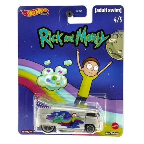 Promo Hot Wheels Premium Rick And Morty Volkswagen Vw Drag Bus Car Culture Diskon Di Seller