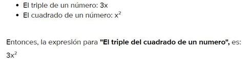 El Triple Del Cuadrado De Un Numero Mira La Diferencia Entre