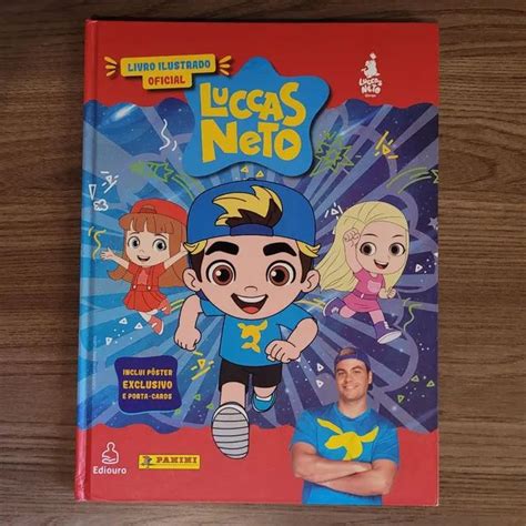 Livro Ilustrado Lbum De Figurinhas Oficial Luccas Neto Panini