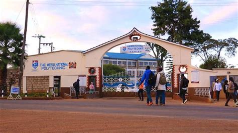 Meru National Polytechnic Fee Structure Admission Letters Courses