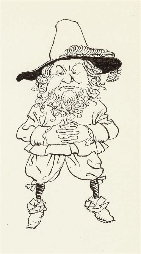 Rip Van Winkle Drawing by Arthur Rackham