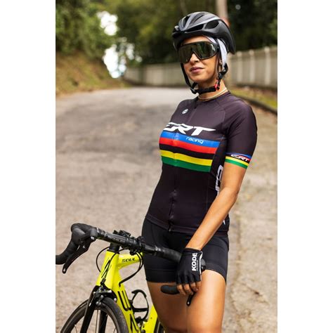 CAMISA CICLISMO NEW ELITE ERT RACING CAMPEÃO MUNDIAL PRETA