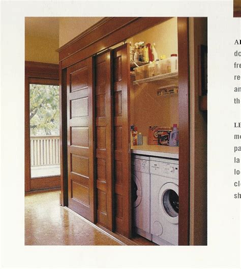 hidden laundry | Laundry room makeover, Laundry in bathroom, Old houses