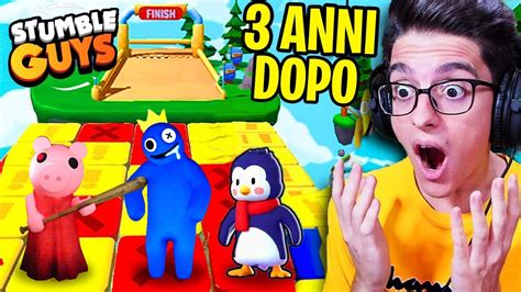 Gioco 3 Anni Dopo A Roblox Piggy Stumble Guys E Rainbow Friends