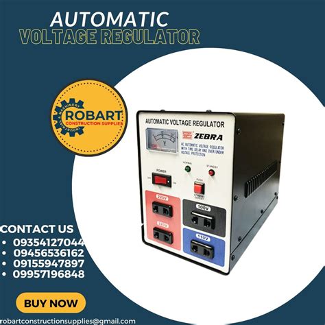 Automatic Voltage Regulator Commercial And Industrial Construction
