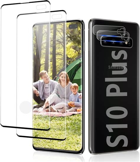 Amazon VITAVELAAA 2 2 Pack Galaxy S10 Plus Screen Protector