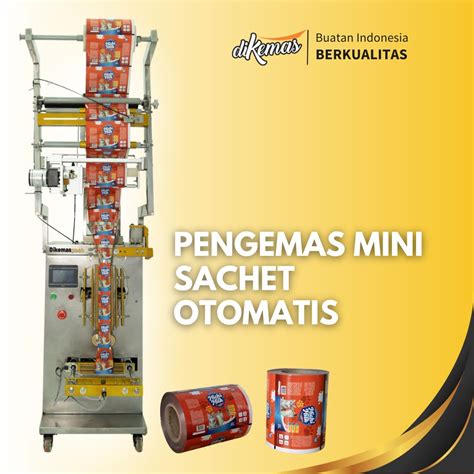 Mesin Pengemas Sachet Otomatis