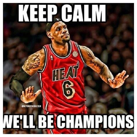 Miami Heat and LeBron James NBA Memes | Lebron james pictures, Lebron ...