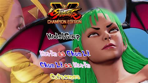 Karin And Chun Li Swap Street Fighter Model Swap Story Mode