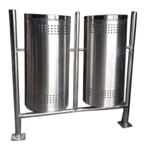 Open Top Stainless Steel Dustbin Application Commercial Household At