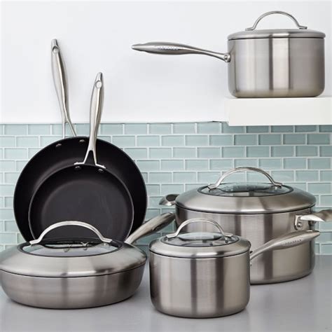 Scanpan Ctx Nonstick Piece Cookware Set Williams Sonoma