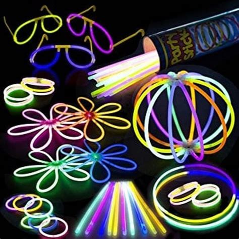 GLOW STIK Glowing Stick Warna Warni Glow In The Dark Gelang Fosfor