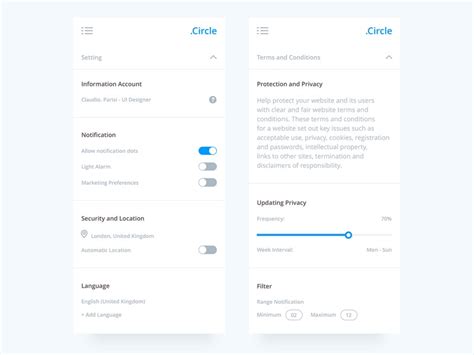 Profile Settings Sketch Freebie Download Free Resource For Sketch