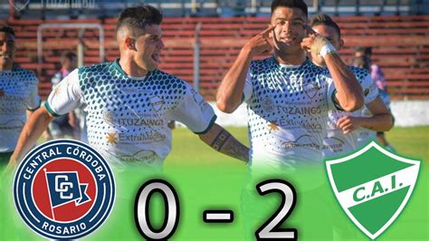 Primera C CENTRAL CÓRDOBA DE ROSARIO 0 2 ITUZAINGÓ Los Goles