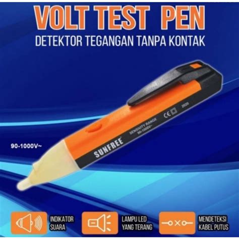 Jual Tespen Bunyi Ac Dc Tespen Pendeteksi Kabel Putus Shopee Indonesia