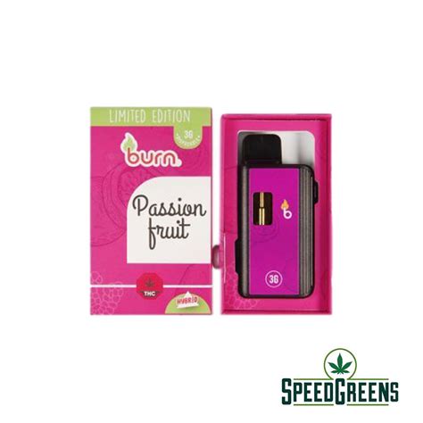 Burn Disposable Vapes G Thc New Limited Edition Speed Greens