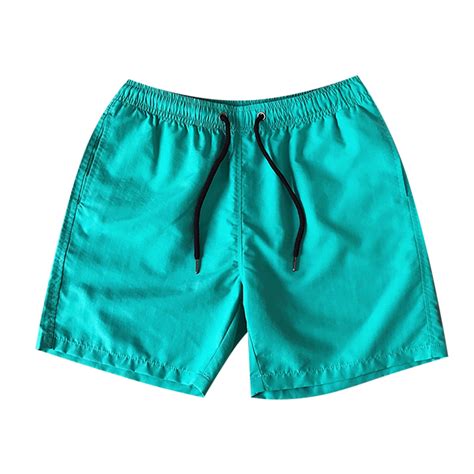 Clearance Sale Mens Workout Shorts Mens Casual Drawstring Pocket Solid