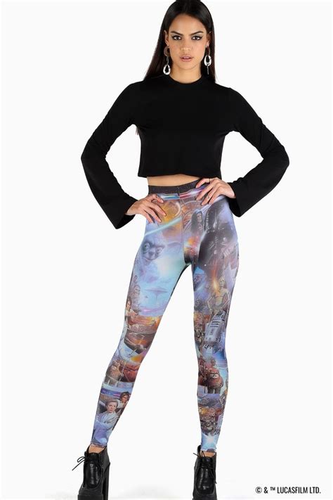 Patterned Leggings Printed Leggings Personal Theme Black Milk