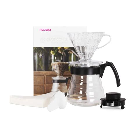 Hario V60 Pour Over Set For Filtered Coffee