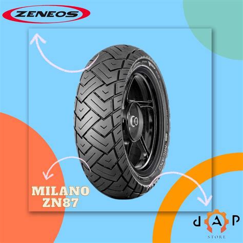 Jual Ban Motor Vespa Ring Zeneos Milano Tubeless Ban