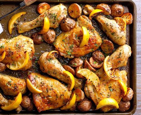 © Taste Of Homefrom Taste Of Home Everyone Needs An Easy Meal Try This Sheet Pan Chicken With