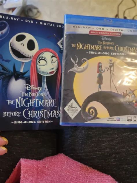 Dmc Exclusive The Nightmare Before Christmas Sing Along Edition Blu Ray