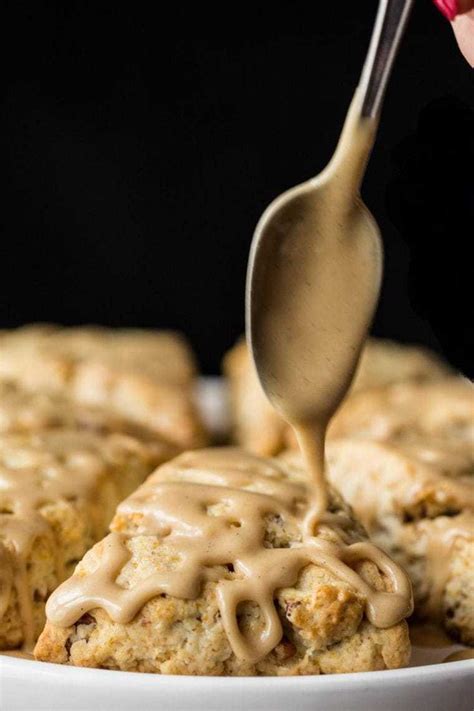 Ridiculously Easy Maple Pecan Scones Recipe Scones Recipe Easy Scone Recipe Scones Easy